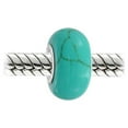 thumbnail image 2 of Bling Jewelry Womens Blue Green Turquoise Gemstone Charm Bead Silver for Bracelet, 2 of 3