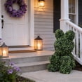 thumbnail image 6 of Artificial Topiary Tree, Artificial Green Boxwood Bear Shaped Decoration for Indoor Outdoor Front Porch, Easter Garden Decor, 6 of 6