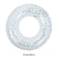 thumbnail image 2 of Hytrove 1Set Colorful Inflatable Swimming Ring for Pool Parties 35.4x35.4x2in, 2 of 7