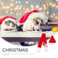 thumbnail image 2 of BEADCEST 1 Set Cat Scarf And Santa Claus Hat Accessory For Pet Costumes At Christmas, 2 of 6