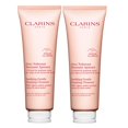 thumbnail image 1 of Limpiador facial Clarins, suave y espumoso, 125 ml, 2 unidades, 1 of 6