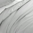 thumbnail image 5 of 100% Cotton Queen Percale Duvet Set (3 Piece) Gray Solid Garment Wash by Simply Put, 5 of 6