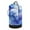 Blue Ink Clouds, variant on 14.5x29.3in Laundry Backpack Bag with Drawstring & Adjustable Straps Heavy-Duty Wash Bag for Travel Storage Camping Blue Watercolor Floral Pattern