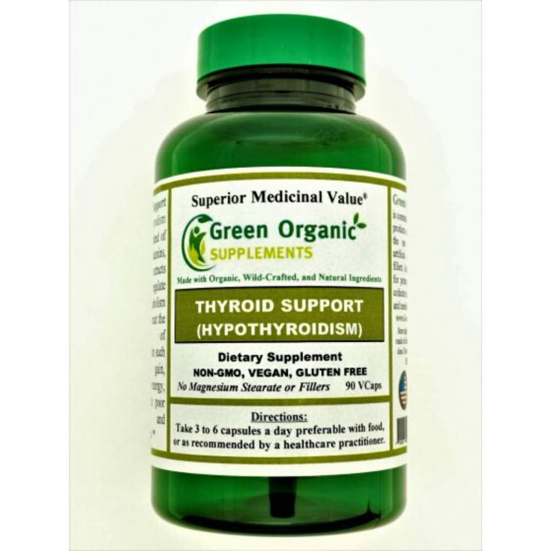 Green Organic Supplements Thyroid & Hypothyroidism (Pack of 1