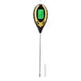thumbnail image 1 of Detector de suelo 4 en 1, humedad, temperatura, pH, luz, medición precisa, pantalla digital, comprobador de suelo, 1 of 14