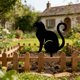thumbnail image 5 of Decoración del hogar, decoración de habitaciones, decoración de paredes, estacas de jardín de gatos negros, letreros de acrílico para patio, decoración de exteriores, adornos de césped espeluznantes p, 5 of 6