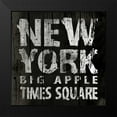 thumbnail image 2 of Grey, Jace 15x15 Black Modern Framed Museum Art Print Titled - NEW YORK1, 2 of 5
