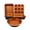 Bronze-colored, variant on CHEF LANG Two Tone 5pcs Bakeware Set Baking Pan Set Non-Stick Kitchen Oven Round/Square Cake Pan, Muffin Pan, Baking Pan, Cookie Sheet Set Baking Supplies Christmas