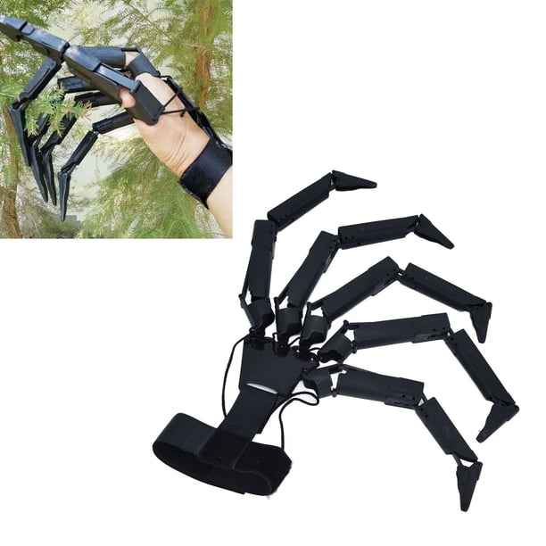 Juguetes Articulados Para Dedos De Esqueleto, Respetuosos Con El Medio Ambiente, Ajustables, Reutilizables, 9,8 Pulgadas, 8 Pulgadas, 4,7 Pulgadas, Guantes De Garra De Halloween