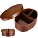 thumbnail image 2 of EeaseMX Fiambrera de madera retro para sushi, estilo japonés, de una sola capa (501-800 ml), 2 of 7