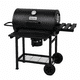 thumbnail image 1 of Asador tipo Barril a Carbón INMATMEX Negro con Tapa  Termómetro Ventilación Ajustable y Cenicero., 1 of 5
