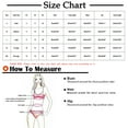 thumbnail image 4 of pstuiky Swimwear for Women 2025, Women Two Piece Swimsuits Solid Color Bathing Suits Beachwear Bikini Set for Women Summer Swimwear Comfortable and Stylish Design Army Green 10, 4 of 10