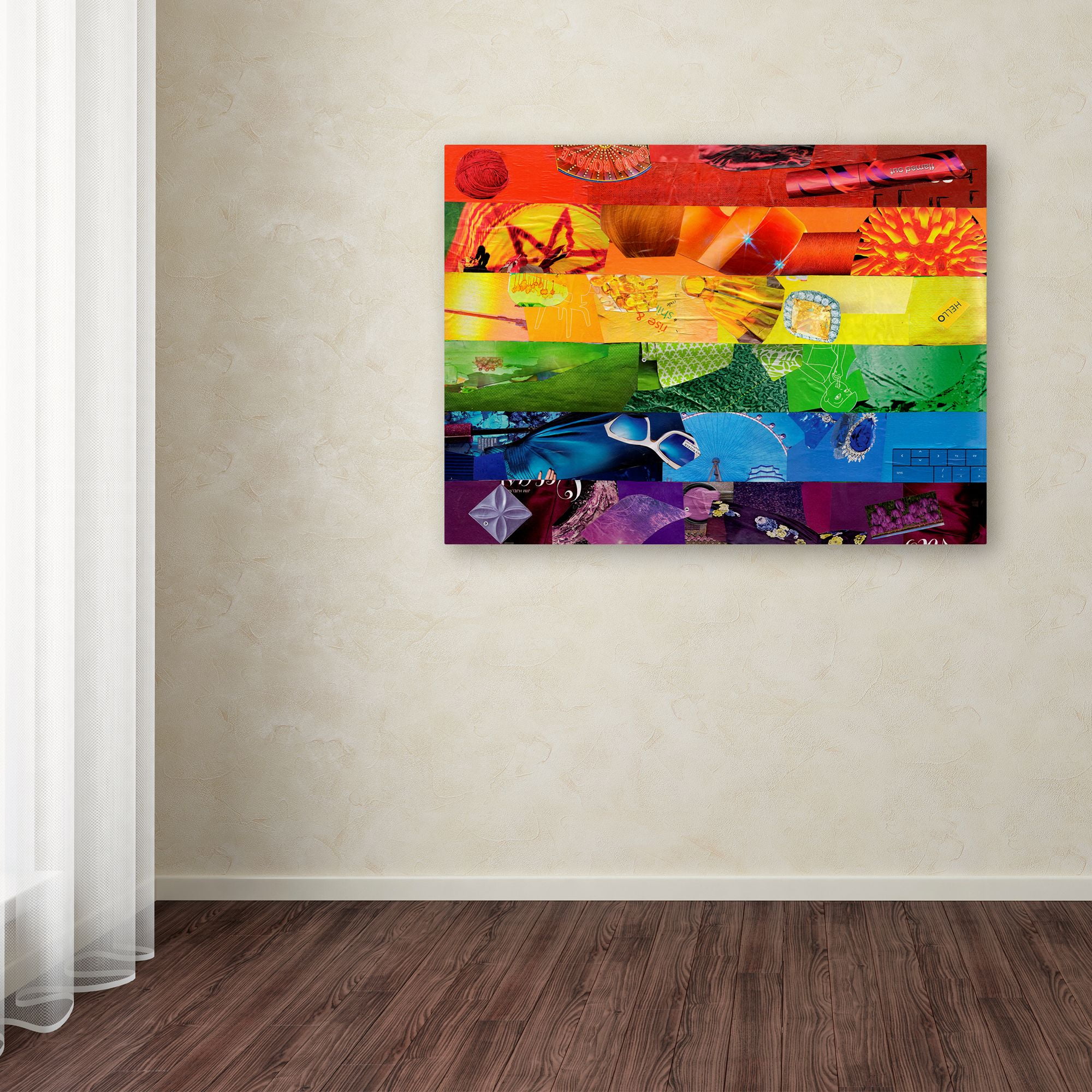Trademark Fine Art 'Gay' Canvas Art by Artpoptart