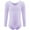 Lavender, variant on Dancina Cotton Kids Long Sleeve Leotard for Girls