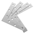 thumbnail image 4 of Hemobllo 4Pcs Stainless Steel Flat Corner Brace L Bracket for Wood Furniture Support, 4 of 8
