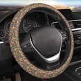 thumbnail image 4 of Uemuo Squirrel And Nuts Printed Car Elastic Steering Wheel Cover - Universal Car Accessory for Diverse Cars Anti-Slip, and Comfortable- 15", 4 of 8