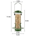 thumbnail image 2 of Urban Deco Wild Bird Feeders for Outdoors Hanging 2 Pack (Green), 2 of 6