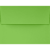 LUXPaper A4 Invitation Envelopes, 4 1/4 x 6 1/4, 80 lb. Limelight Green, 250 Pack