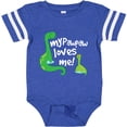 thumbnail image 3 of Inktastic My PawPaw Grandpa Loves Me Dinosaur Boys Baby Bodysuit, 3 of 5