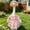 Pink217, variant on Tuvgenk Porch Goose Outfits 23" Cute Spring Summer Clothes for Porch Goose Set Polyester 2 Pack Outdoor Decor for Garden with Hat Dress
