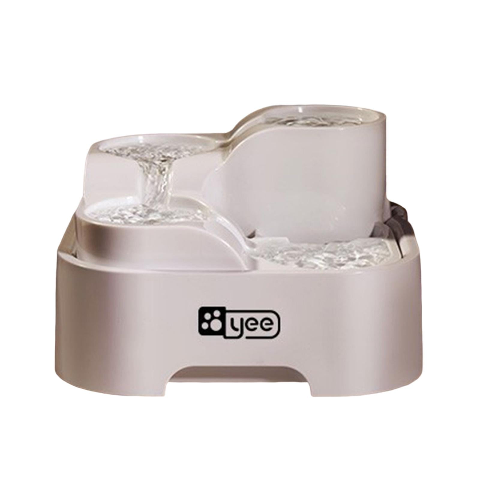 2L Pet Cat Water Fountain Water Dispenser Quiet Waterer USB Portable Drinking Water Bowl Pet Supplies