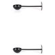 thumbnail image 4 of Yuarrent Cucharas de café apisonadoras prácticas de frijol, accesorio para utensilios de café, herramienta de té de cocina de medición de 2Conjunto, 4 of 6