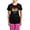 With Pink Pant, variant on CafePress - Isupportgayrights Women's Dark Pajamas - Women's Short Sleeve Print T-Shirt and Pants Dark Cotton Pajama Set