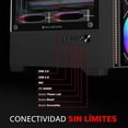 thumbnail image 4 of Computadora Escritorio Completa Gamer Intel Core Ultra 7 265 16Gb DDR5 SSD 1Tb Monitor 27" WIFI, 4 of 5