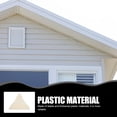 thumbnail image 3 of Concrete Casting Mold Roof Corner Line Mold Plastic Concrete Mold House Decor Casting Mold, 3 of 8