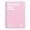 Pink, variant on BIZHUA Minimalist Notebook Light Yellow, Warm Tone Lined Notepad for Positive Notes, Simple Journal for Desk