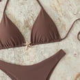 thumbnail image 5 of Warop Bikini Set for Women, High-Waisted with Drawstring Adjustable and Push-Up, Two-Piece Swimsuit for Beach, Swimming and Vacation, 5 of 6