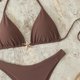 thumbnail image 5 of Traje de baño de 2 piezas para mujer, trajes de baño para mujer, bikini de cintura alta con cordón ajustable, traje de baño dividido para mujer, 5 of 7