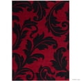 thumbnail image 2 of Allstar Red Modern Geometric flowers design Area Rug (5' 2" x 7' 2"), 2 of 7
