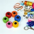 thumbnail image 2 of FELTECHELECTR 16 rollos de hilo de coser, hilo de bordar para coser a mano, máquina de coser, acolchado y manualidades para principiantes, colores aleatorios., 2 of 5