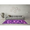 thumbnail image 3 of Ahgly Company Indoor Rectangle Oriental Pink Asian Inspired Area Rugs, 2' x 5', 3 of 4