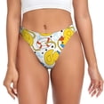 thumbnail image 1 of Balery Ducks and Anchors Tangas de Algodón para Mujer con Estampado – Ropa Interior Sexy, Transpirable, G-string-X-Large, 1 of 6