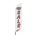 thumbnail image 2 of Valentine's Day Sele Sign Feather flag Pole Mount for Outdoor by DreamController | 11.5 FEET Long Polyester Outdoor Banner Flag Pole Kit for Easy Hang | HD Print Swooper Flag Pole Stand for Valentine, 2 of 8