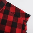 thumbnail image 6 of Agkizg Plaid Shirts Stand Collar Sleeveless Tank Top Button Front with Pocket Tops (Men's), 6 of 6