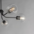 thumbnail image 4 of 21635CLBK Maxim Lighting Knox - 5 Light Chandelier-8 Inches Tall and 30 Inches Wide-Black Finish, 4 of 4
