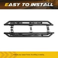 thumbnail image 4 of AMERICAN MODIFIED Side Step Bars for 2018 to 2023 Jeep Wrangler JL, Black, 4 of 7