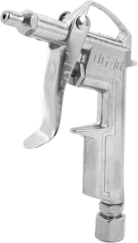 MKEUDQ-DG-10 Air Blow Gun, Pneumatic Dust Blow Gun Aluminum Alloy Adjustable Air Nozzle Dust Blowing Gun