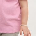 thumbnail image 2 of Mesmerize Your Little Girl with TheJewelryHut Designer Children Freshwater Pearl in Sterling Silver Bracelet, 2 of 3