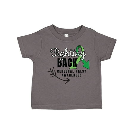 

Inktastic Fighting Back Cerebral Palsy Awareness Gift Toddler Boy or Toddler Girl T-Shirt