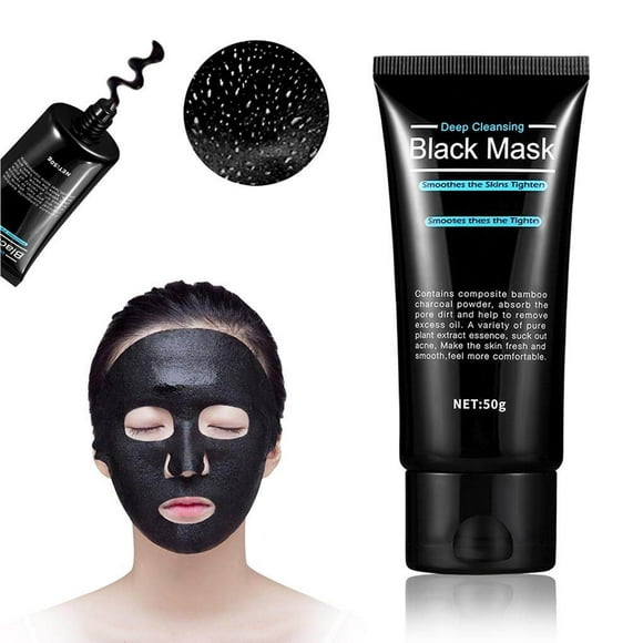 Blackhead Remover Masque Peal off Blackhead Masque Bambou Charbon de Bois Charbon de Bambou Nettoyage en Profondeur Masque Facial