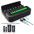 thumbnail image 4 of Baterías C recargables CITYORK 5000 mAh (paquete de 4) +cargador, 4 of 7