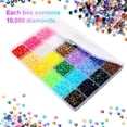 thumbnail image 5 of 1Box Flat Back Resin Rhinestones Coating Nails Art Decorations In 3mm 4mm 5mm 6mm Assorted Sizes 10000pills, 5 of 8
