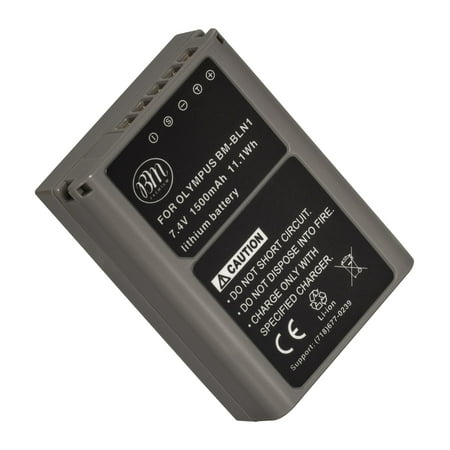 BM Premium Fully Decoded BLN-1 Battery for Olympus Pen F  OM-D E-M1  OM-D E-M5  OM-D E-M5 Mark II  OM-D E-P5 Digital SLR Camera