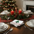 thumbnail image 4 of Christmas Tableware Set,Christmas Party Supplies,Christmas Disposable Tableware Sets,Disposable Dinnerware Set, Christmas Tree and Santa Claus for Party Decorations, 4 of 6