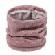 thumbnail image 2 of Bufanda de punto de otoño e invierno para hombres y mujeres, además de bufanda cálida de terciopelo con rayas verticales y cuello de punto de color sólido, 2 of 6