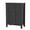 Black, variant on ASJMR Farmhouse Bathroom Floor Cabinet with 2 Doors, Modern Storage Freestanding Organizer Cabinet with Adjustable Shelves, Small Bathroom Cabinet for Kitchen/Bathroom/Living Room, Gray